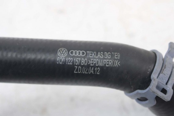 VW AUDI WĄŻ RURKA PRZEWÓD WODY 5Q0122157BQ 5Q0122157BQ PŁYNU CHŁODZĄCEGO 5Q0 122 157 BQ cieczy chłodzącej 1.2 TSi 5Q0122157BQ