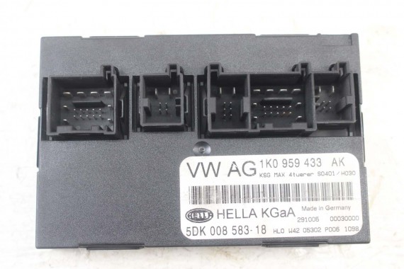 VW SKODA STEROWNIK MODUŁ KOMFORT 1K0959433AK 1K0 959 433 AK 1K0959433AK 1K0959433AK 1K0959433BL 1K0959433C 1K0959433T 1K0959433
