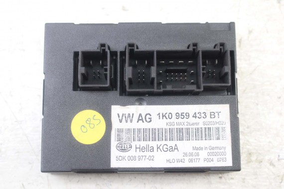 VW SEAT STEROWNIK MODUŁ KOMFORT 1K0959433BT 1K0 959 433 BT 1K0959433AQ 1K0959433BT 1K0959433BT 1K0959433AQ 1K0959433H 1K0959433