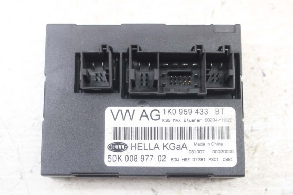VW SEAT STEROWNIK MODUŁ KOMFORT 1K0959433BT 1K0 959 433 BT 1K0959433AQ 1K0959433BT 1K0959433BT 1K0959433AQ 1K0959433H 1K0959433