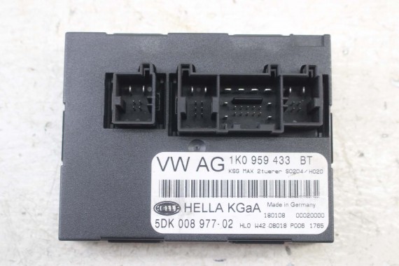 VW SEAT STEROWNIK MODUŁ KOMFORT 1K0959433BT 1K0 959 433 BT 1K0959433AQ 1K0959433BT 1K0959433BT 1K0959433AQ 1K0959433H 1K0959433
