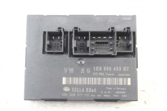 VW SEAT STEROWNIK MODUŁ KOMFORT 1K0959433BT 1K0 959 433 BT 1K0959433AQ 1K0959433BT 1K0959433BT 1K0959433AQ 1K0959433H 1K0959433