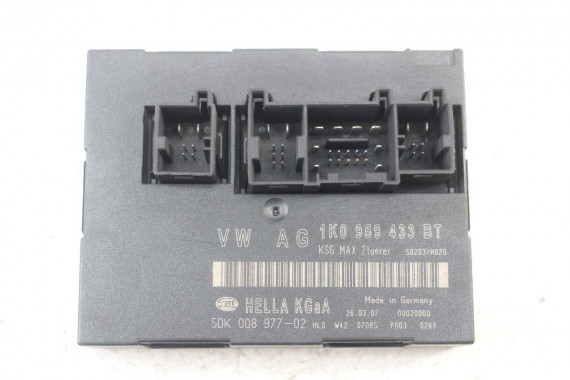 VW SEAT STEROWNIK MODUŁ KOMFORT 1K0959433BT 1K0 959 433 BT 1K0959433AQ 1K0959433BT 1K0959433BT 1K0959433AQ 1K0959433H 1K0959433