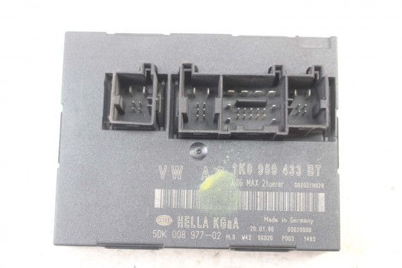 VW SEAT STEROWNIK MODUŁ KOMFORT 1K0959433BT 1K0 959 433 BT 1K0959433AQ 1K0959433BT 1K0959433BT 1K0959433AQ 1K0959433H 1K0959433