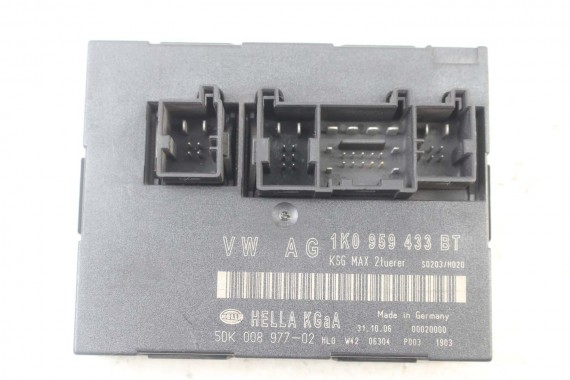 VW SEAT STEROWNIK MODUŁ KOMFORT 1K0959433BT 1K0 959 433 BT 1K0959433AQ 1K0959433BT 1K0959433BT 1K0959433AQ 1K0959433H 1K0959433