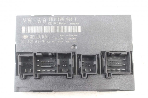 VW SKODA STEROWNIK MODUŁ KOMFORT 1K0959433T 1K0 959 433 T 1K0959433AK 1K0959433AK 1K0959433BL 1K0959433C 1K0959433T 1K0959433