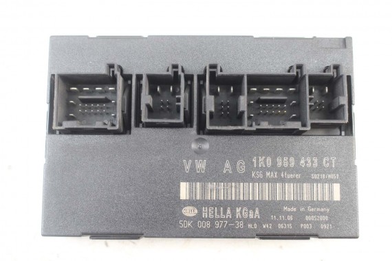 VW SEAT STEROWNIK KOMFORT 1K0959433CT 1K0959433DA moduł 1K0 959 433 CT 1K0959433CT 1K0959433DA 1K0959433CT 1K0959433DA 1K0959433