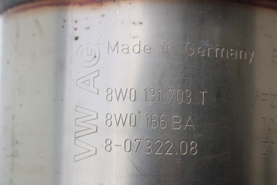 AUDI S4 S5 KATALIZATOR 8W0131703AA 8W0131703T A4 A5 8W B9 F5 3.0 TFSi 8W0 131 703 T 8W0 131 703 AA 3.0TFSI 8W0254252T 8W0131703T