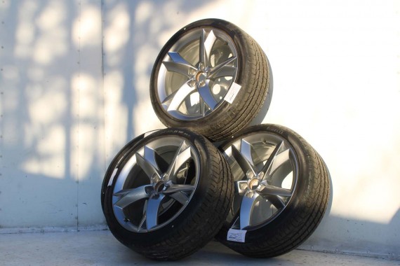 AUDI A4 A5 FELGI 19 cali OPONY KOŁA felga 8T0601025CK 8.5J*19H2 ET32 opona Michelin Pilot Sport 37 255/35/19 96Y lato 8K B8 8T