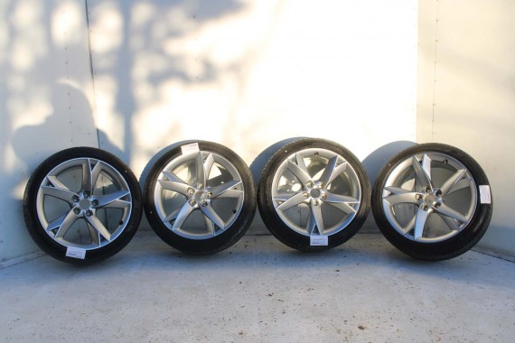 AUDI A4 A5 FELGI 19 cali OPONY KOŁA felga 8T0601025CK 8.5J*19H2 ET32 opona Michelin Pilot Sport 37 255/35/19 96Y lato 8K B8 8T