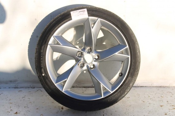 AUDI A4 A5 FELGI 19 cali OPONY KOŁA felga 8T0601025CK 8.5J*19H2 ET32 opona Michelin Pilot Sport 37 255/35/19 96Y lato 8K B8 8T