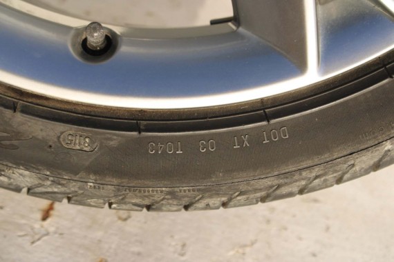 AUDI A4 A5 FELGI 19 cali OPONY KOŁA felga 8T0601025CK 8.5J*19H2 ET32 opona Michelin Pilot Sport 37 255/35/19 96Y lato 8K B8 8T
