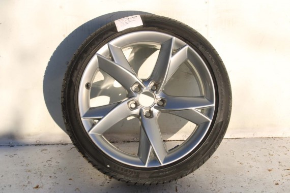 AUDI A4 A5 FELGI 19 cali OPONY KOŁA felga 8T0601025CK 8.5J*19H2 ET32 opona Michelin Pilot Sport 37 255/35/19 96Y lato 8K B8 8T