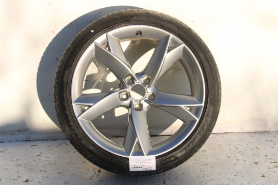 AUDI A4 A5 FELGI 19 cali OPONY KOŁA felga 8T0601025CK 8.5J*19H2 ET32 opona Michelin Pilot Sport 37 255/35/19 96Y lato 8K B8 8T
