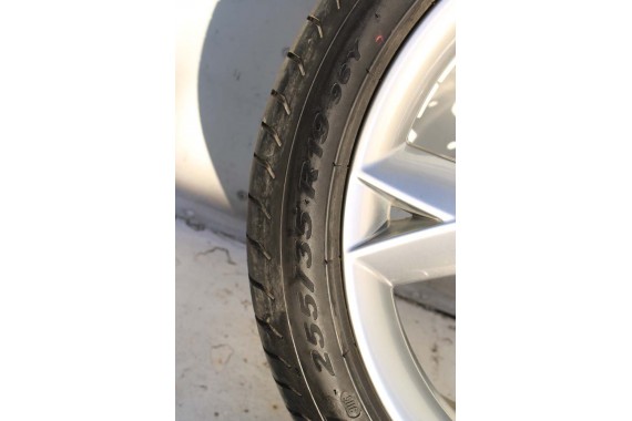 AUDI A4 A5 FELGI 19 cali OPONY KOŁA felga 8T0601025CK 8.5J*19H2 ET32 opona Michelin Pilot Sport 37 255/35/19 96Y lato 8K B8 8T