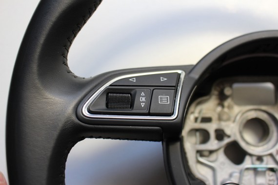 AUDI A1 A6 A7 KIEROWNICA SKÓRA 4G0419091R Kolor: 1KT - czarny 8X 4G C7 4G8 4G0 419 091 R multifunkcyjna 4G0419091BD 4G0419091F