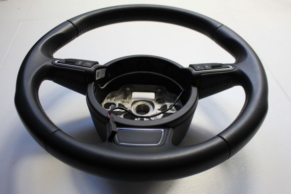 AUDI A1 A6 A7 KIEROWNICA SKÓRA 4G0419091R Kolor: 1KT - czarny 8X 4G C7 4G8 4G0 419 091 R multifunkcyjna 4G0419091BD 4G0419091F