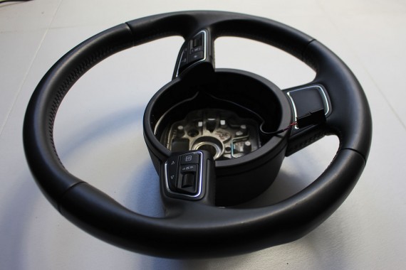 AUDI A1 A6 A7 KIEROWNICA SKÓRA 4G0419091R Kolor: 1KT - czarny 8X 4G C7 4G8 4G0 419 091 R multifunkcyjna 4G0419091BD 4G0419091F