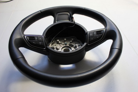 AUDI A1 A6 A7 KIEROWNICA SKÓRA 4G0419091R Kolor: 1KT - czarny 8X 4G C7 4G8 4G0 419 091 R multifunkcyjna 4G0419091BD 4G0419091F