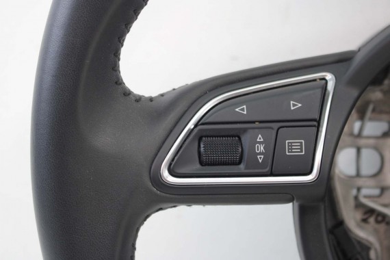AUDI A1 A6 A7 KIEROWNICA SKÓRA 4G0419091R Kolor: 1KT - czarny 8X 4G C7 4G8 4G0 419 091 R multifunkcyjna 4G0419091BD 4G0419091F