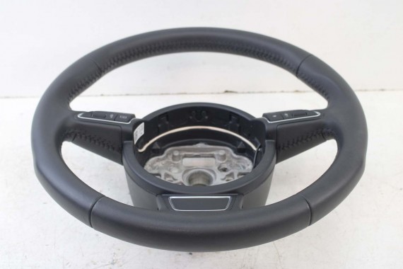 AUDI A1 A6 A7 KIEROWNICA SKÓRA 4G0419091R Kolor: 1KT - czarny 8X 4G C7 4G8 4G0 419 091 R multifunkcyjna 4G0419091BD 4G0419091F