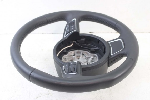 AUDI A1 A6 A7 KIEROWNICA SKÓRA 4G0419091R Kolor: 1KT - czarny 8X 4G C7 4G8 4G0 419 091 R multifunkcyjna 4G0419091BD 4G0419091F