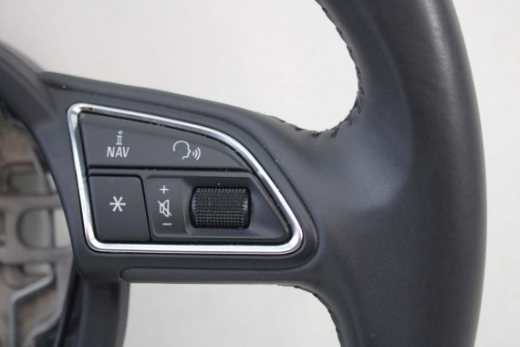 AUDI A1 A6 A7 KIEROWNICA SKÓRA 4G0419091R Kolor: 1KT - czarny 8X 4G C7 4G8 4G0 419 091 R multifunkcyjna 4G0419091BD 4G0419091F