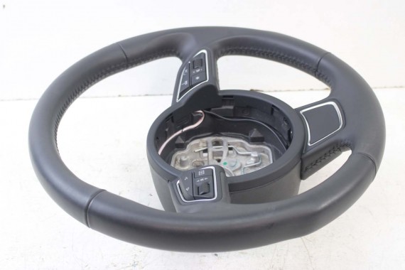 AUDI A1 A6 A7 KIEROWNICA SKÓRA 4G0419091R Kolor: 1KT - czarny 8X 4G C7 4G8 4G0 419 091 R multifunkcyjna 4G0419091BD 4G0419091F