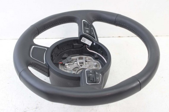 AUDI A1 A6 A7 KIEROWNICA SKÓRA 4G0419091R Kolor: 1KT - czarny 8X 4G C7 4G8 4G0 419 091 R multifunkcyjna 4G0419091BD 4G0419091F