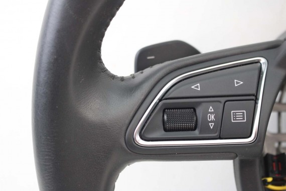 AUDI A6 A7 KIEROWNICA PODGRZEWANA 4G0419091H 4G0 419 091 H INU czerny 4G C7 4G0419091BF SKÓRA 4G0419091T 4G0419091H 4G0419091t