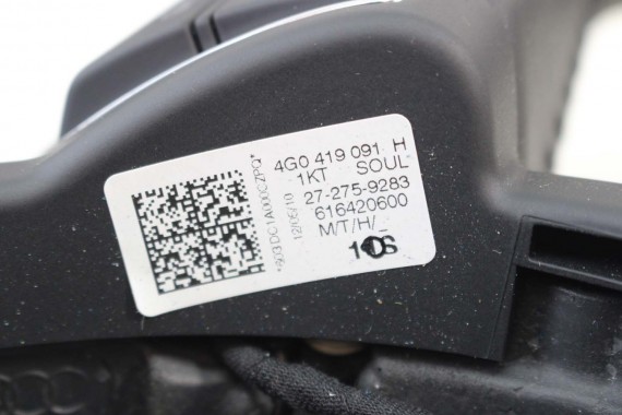 AUDI A6 A7 KIEROWNICA PODGRZEWANA 4G0419091H 4G0 419 091 H INU czerny 4G C7 4G0419091BF SKÓRA 4G0419091T 4G0419091H 4G0419091t