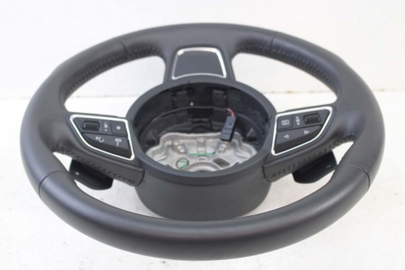 AUDI A1 A6 A7 KIEROWNICA SPORTOWA BIEGI 4G0419091S 4G0 419 091 S 1KT - soul czarny 4G0419091G 4G0419091BE 4G0419091S 4G0419091G