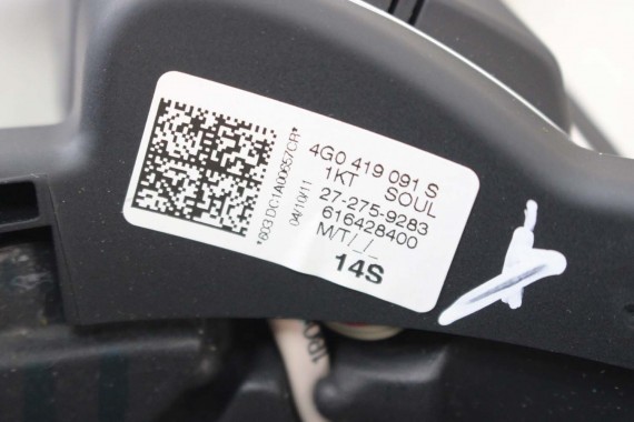 AUDI A1 A6 A7 KIEROWNICA SPORTOWA BIEGI 4G0419091S 4G0 419 091 S 1KT - soul czarny 4G0419091G 4G0419091BE 4G0419091S 4G0419091G