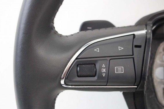AUDI A8 KIEROWNICA MULTI CZARNA 4H0419091D D4 1KT czerń 4H0419091AB 4H0419091AT 4H0419091D 4H0419091AB 4H0419091AT 4H0419091D