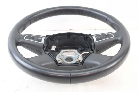 AUDI A4 A5 Q5 KIEROWNICA SKÓRA 8R0419091C 8K 8R0 419 091 C WUN - czarny 8R0419091C 8R0419091C 8R0419091C 8R0419091C 8R0419091C