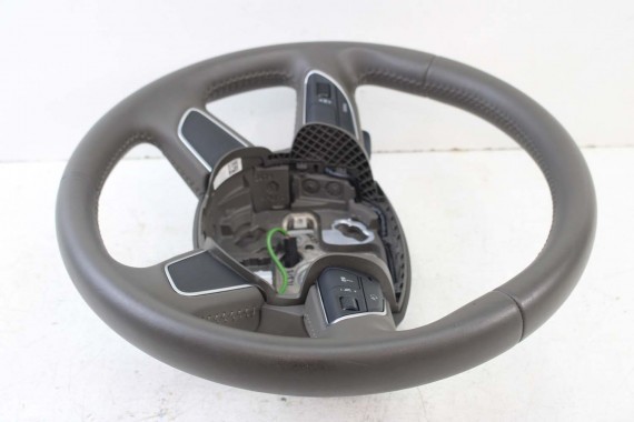 AUDI Q5 LIFT FL KIEROWNICA BIEGI 4L0419091AD SF1 4L0 419 091 AD 8R SF1 - beżowy truflowy 8R0419091BC 4L0419091AD 8R0419091BC