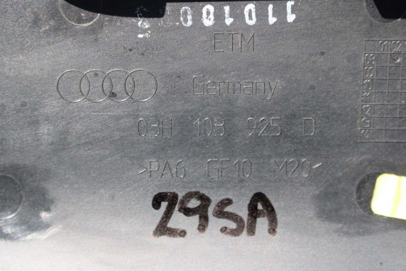 AUDI Q7 DEKIEL POKRYWA SILNIKA 3.6 FSi 03H103925D V6 03H 103 925 D 03H103925D 03H103925D 03H103925D 03H103925D 03H103935A