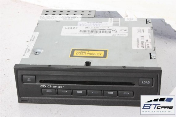 AUDI A6 A8 ZMIENIARKA CD 6-PŁYTOWA 4E0035111A 4E0910111F 4E0910111C 4E0910111D 4E0910111E 4E0057111C 4E0057111D 4E0057111E