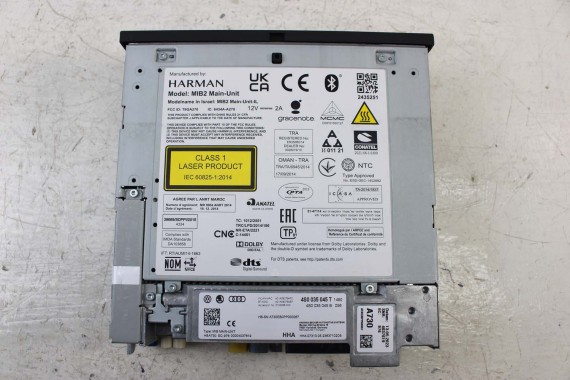 AUDI R8 CZYTNIK MMI 4S0035045T II SD SIM HIGH (Gen2) 4S0 035 045 T MULTIMEDIA 4S 4S0035045T 4S0035045B 4S0035045T 4S0035045B