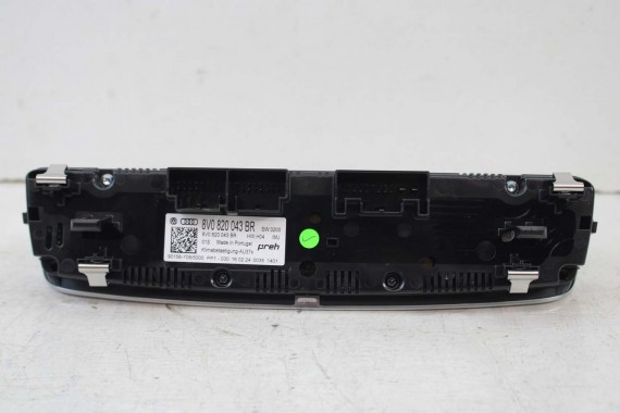 AUDI Q2 PANEL KLIMATYZACJI KLIMY 8V0820043BR 8V0 820 043 BR moduł sterownik nawiewu 81A 8V0820043BR 8V0820043BR 8V0820043BR