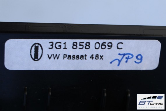 VW PASSAT B8 LISTWY OZDOBNE LISTWA DEKOR DEKORY 3G1853261 3G1863041 3G1857962 3G1858069C 3G1853262 WYKOŃCZENIE 3G