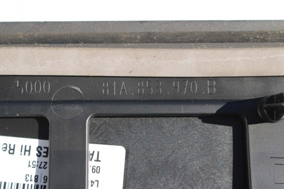 AUDI Q2 LISTWA DRZWI dolna drzwiowa 81A853970 81A853960 prawa tył tylna 81A 853 970 fy 81A853960B 81A853960 81A853960B 81A853970