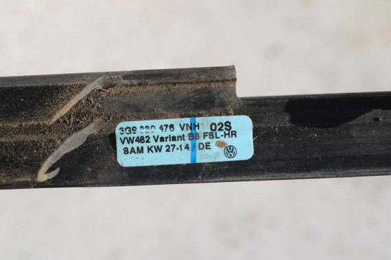 VW PASSAT B8 LISTWA USZCZELKA DRZWI LEWE PRZÓD TYŁ 3G0837476 3G0837476 3G9839476 3G9839476A 3G9839476E 3G0837476A 3G0837476E