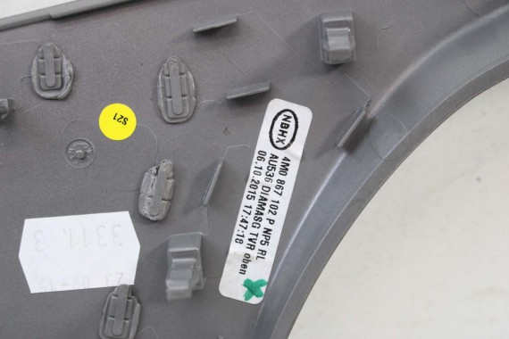 AUDI Q7 LISTWY OZDOBNE LISTWA DEKOR DEKORY WYKOŃCZENIE 4M0867101P 4M0867102P 4M0867469G 4M0867470G  4M0867101P 4M0867102P 4M