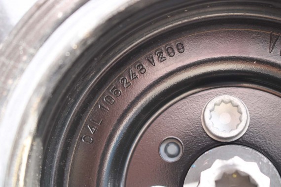 VW AUDI SKODA SEAT KOŁO PASOWE 04L105243 03G105243 04L 105 243 1.6 TDi 2.0 TDi 04L105243 03G105243 04L105243 03G105243 04L105243