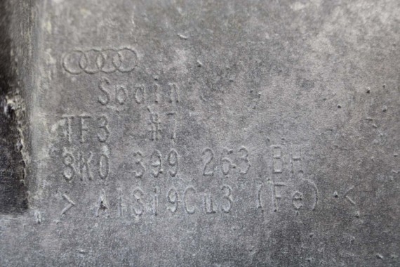 AUDI WZMOCNIENIE 8K0399263BH 8K0399263BA POPRZECZNE SKRZYNI 8K0 399 263 BA 8K0 399 263 BH 8T 4G 8R podpora wspornik loże biegów