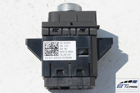 AUDI A4 A5 GAŁKA STEROWANIA MMI 8W1919616 /  8W1 919 616 panel 8W 15- PANEL PRZEŁĄCZNIK RADIA PRZYCISK POTENCJOMETR