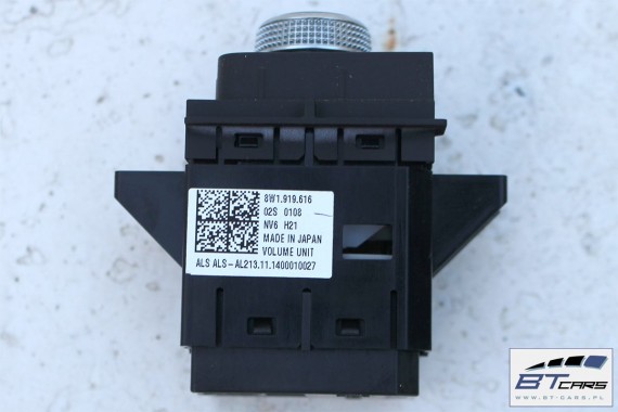 AUDI A4 A5 GAŁKA STEROWANIA MMI 8W1919616 8W1919616 panel 8W PANEL PRZEŁĄCZNIK RADIA PRZYCISK POTENCJOMETR 8W1919616 8W1919616