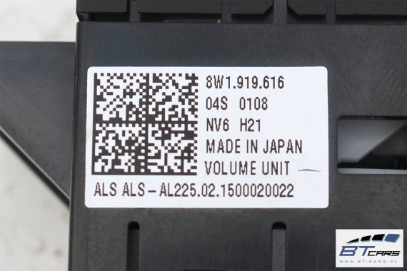 AUDI A4 A5 GAŁKA STEROWANIA MMI 8W1919616 8W1919616 panel 8W PANEL PRZEŁĄCZNIK RADIA PRZYCISK POTENCJOMETR 8W1919616 8W1919616
