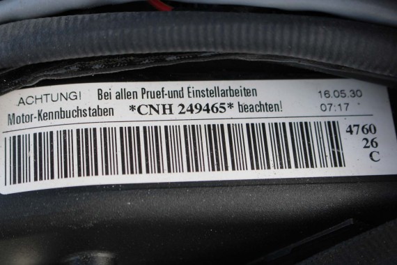 AUDI A4 A5 A6 Q5 SILNIK 2.0 TDi CNH CNHA 140KW 190Km przebieg 28 km DIESEL 8K 8T 4G 8R B8 C7 04L 121 011 140 KM 190 KW CNH CNHA